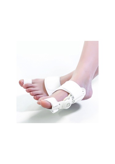 2'li Paket Ayak Başparmağı Halluks Valgus Ateli Desteği Ayak Başparmağı Halluks Valgus Desteği Ayarlanabilir Ayak Başparmağı Desteği