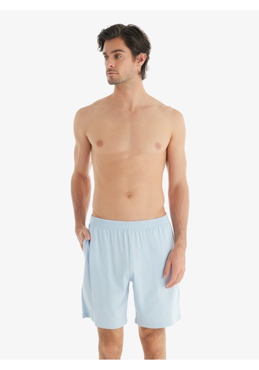 Erkek Şort 40716 - Mavi Mavi