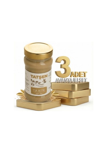 Tatşen Tahin 3x300 Gr Cam