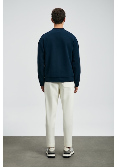 Lufian 112030182 Dark Erkek Sweatshirt Lacivert