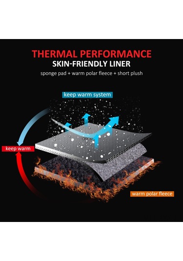 Yaleker Kış Bisiklet Eldiveni - Rüzgar Geçirmez, Şok Emici, Isınır, Dokunmatik Ekran Uyumlu, Tam Parmaklı - Gri, Palmiye Granüllü - Xxl