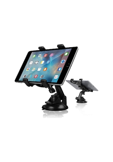 7-14 İnç Tablet İçin Araç Kontrol Paneli Tablet Tutacağı 360 Dönd