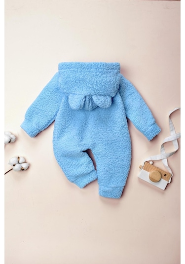 Mai Perla Peluş Welsoft Bebek Tulum Mai115 Mavi