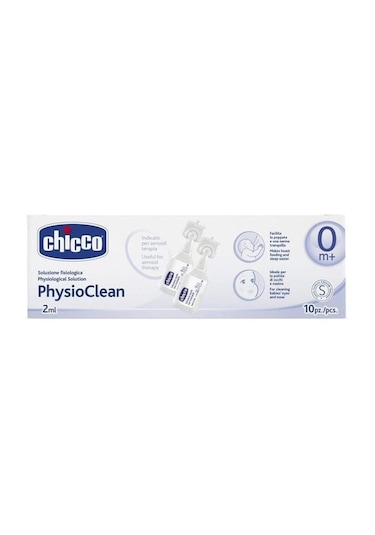 Chicco Physioclean Serum Fizyolojik Solüsyon 10 Adet 2 Ml