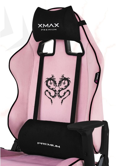 Xmax Rio Balerion Kumaş Oyuncu Koltuğu Pembe