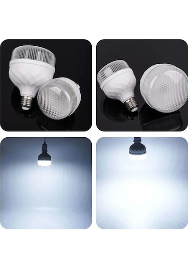 Zmr-112/b 40w Kristal Camlı T-bulb Led Ampul E27 Beyaz Işık 6500k