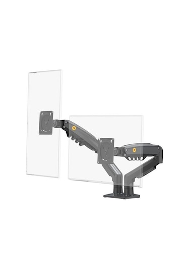 Bayou Nb F160 17-27" Çift Kol 2-9 Kg Amortisörlü Monitör Standı