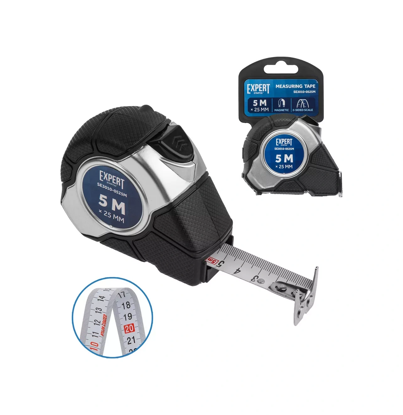 Startul Çeviri: İnşaat Mezuni 5 M 25 Mm Oto Stoplar Ve Mıknatıs İle 84898307 5 M