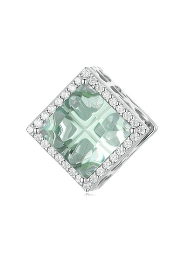 Dıy Bilezik Boncuk Aksesuarları Dört Yapraklı Yonca Bsc667 For Four-leaf Clover Bsc667 Çok Renkli