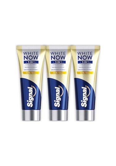 Signal White Now Diş Macunu 3 İn 1 Ekstra Işıltı 75 Ml X3