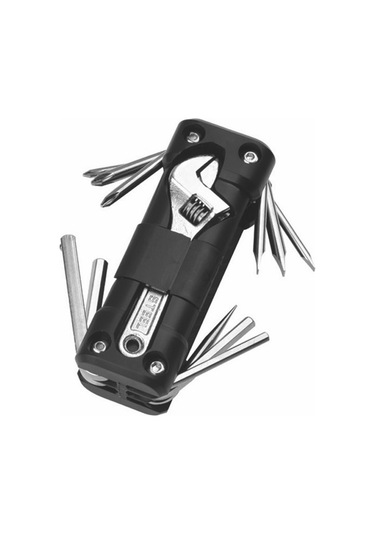 Bisiklet Çok Fonksiyonlu Alet Setl - Siyah