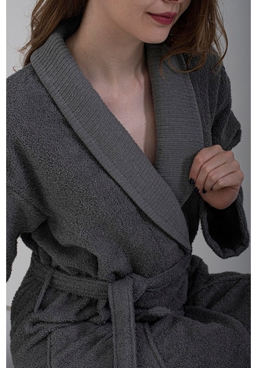 Güvenal Hera Ultrasoft Unisex Bornoz Erkek Kadın Bornozu Ultrasoft Bornoz Hediyelik Bornoz Çeyizlik 3