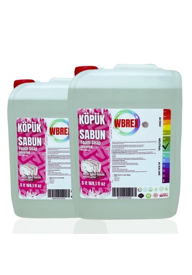 Wbrex Gliserinli Köpük Sabun 2 x 5 L