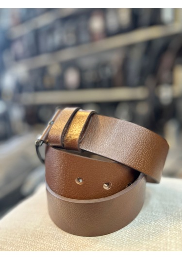 Trg Polo Hakiki Deri Erkek Kemeri-4 Cm