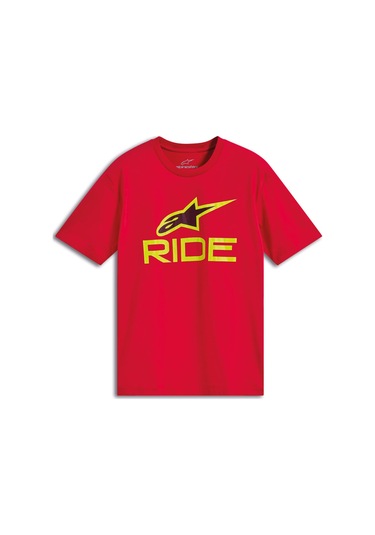 Alpinestars Rıde 4 Csf Tişört Kırmızı Sarı