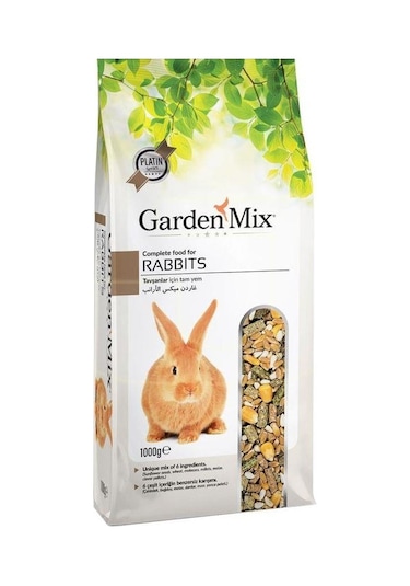 Garden Mix Platin Tavşan  Yemi 1 Kg