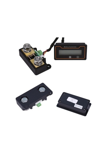 Butuglobal 2m 200a 12v 48v Dijital Ekran Kurşun Asit Lityum Pil Şarj Ölçer Dc Akım Voltmetre