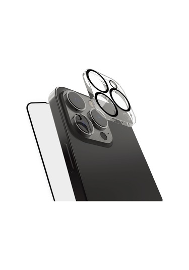 İphone Uyumlu 16 Pro Raptic Temperli Ekran Ve Lens Koruyucu 2'li Set