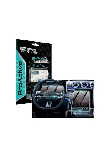 Mercedes 2021-24 C300 W223 W206 11.9 Multimedya 12.3 Gösterge 9h Nano Ipg Proactive Koruyucu Set