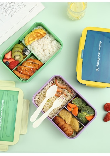 Jzcat Yalıtımlı Öğle Yemeği Kutusu Yeşil-pp Malzeme