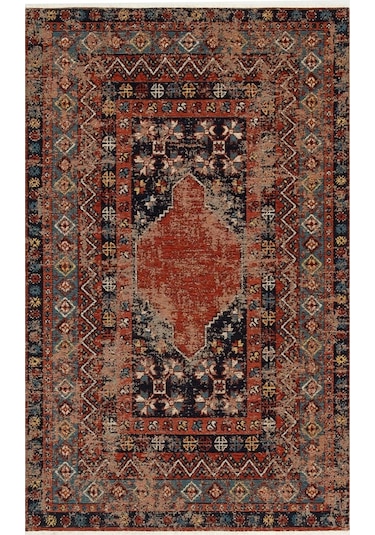 Hoom Rugs Anatolia Qilim Anq 04 Multy Yıkanabilir Kaymaz Tabanlı Halı