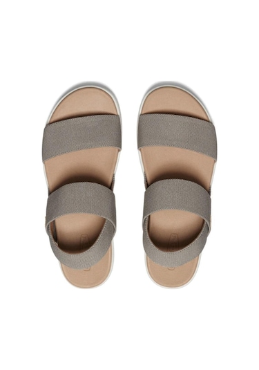 Keen Elle Backstrap Kadın Sandalet - Taupe Kahverengi