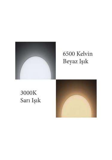 Osram - Ledvance 24w Led Plafonyer 6500k Beyaz Işık Tavan Lambası Banyo Armatür Beyaz