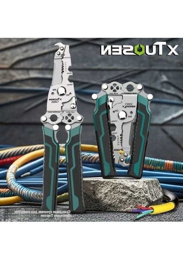 Moly Profesyonel Elektrik İşleri İçin Yalıtımlı Çok Amaçlı Penseler, 220 Mm, Hafif Dayanıklı