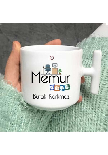 Memur Latte Fincanı
