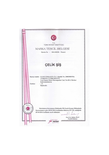 Gönen Çelik Paslanmaz Çelik Krom Kebap Şişi 6 Adet 5 Mm Kare Kal