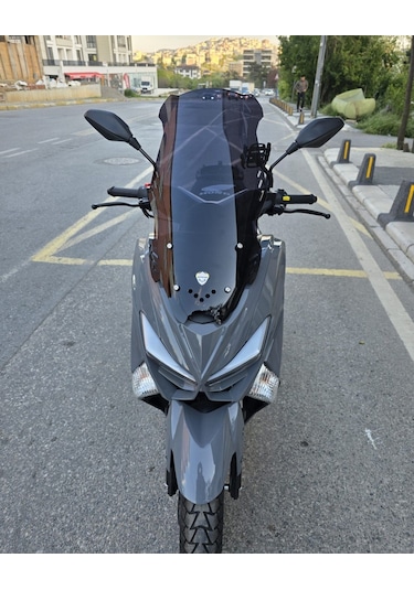 Motocam Volta Revolt Rsx4 Ön Cam 2022-2026 Model 65cm Siyah Renkli 4mm Orta Boylu