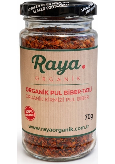 Organik Tatlı Pul Biber 70 G
