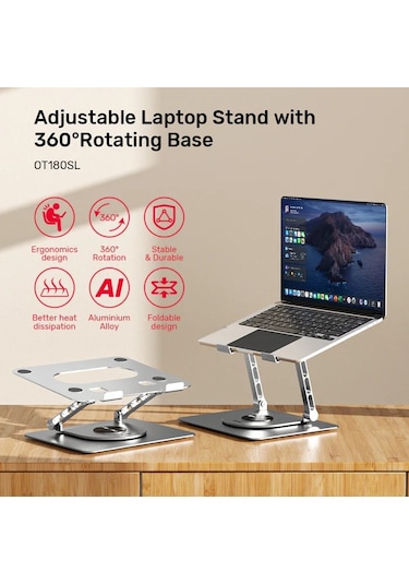 Unıtek 360d Metal 10-16 Notebook Stand Ot180sl