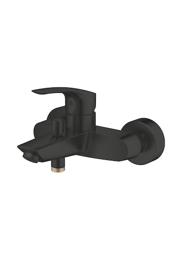 Grohe 333002433 Eurosmart Tek Kumandalı Banyo Bataryası Siyah Mat Siyah
