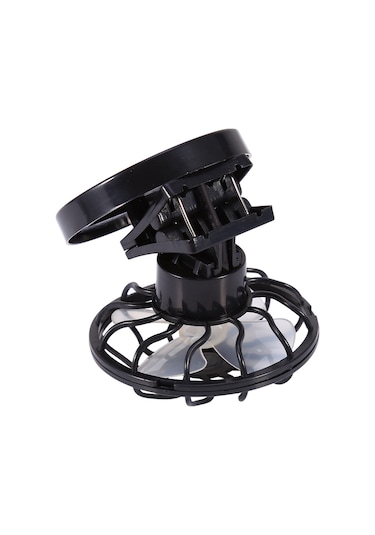 Xiyyadms Güneş Enerjili Klipli Mini Fan - Işık Kontrollü, Taşınabilir, Dış Mekanlar İçin Serinlik Sağlar Diğer