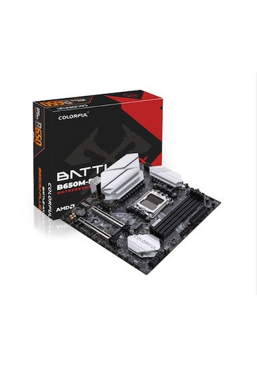 Colorful BATTLE-AX B650M-PLUS V14 DDR5 7600MHz mATX AM5 Oyuncu Anakart