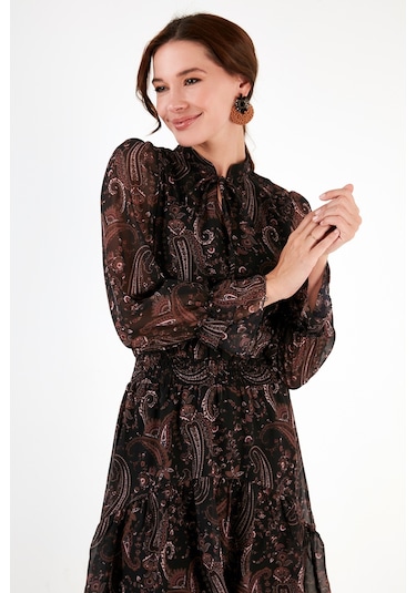 Lela Kadın Elbise 611el1448 Siyah Lela Kadın Elbise 611el1448 Siyah