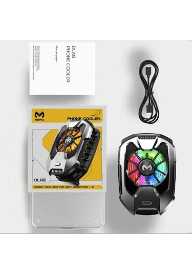 Seramik Soğutmalı Telefon Soğutucu Fan Gaming Oyuncu Yayıncı Youtuber İçin Memo Fan