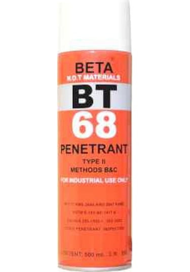 Beta Bt-68 Penetrant Sprey Kontrast Kırmızı 500 ML