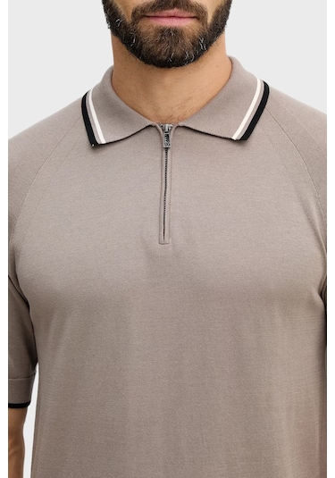 Armani Exchange Erkek Polo Xm001977 Af20139 U6107 Toprak Kahverengi