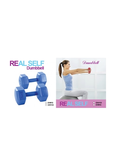 Real Self Dambıl 2x4 8 KG
