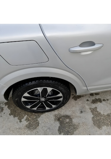 Audi A7 Oto Araç Kapı Koruma Fitili 5 Metre Parlak Gri Renk