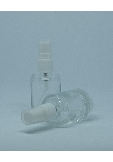 Boş Parfüm ve Kolonya Şişesi 12 ML 10 Adet Boş Plastik Beyaz Sprey