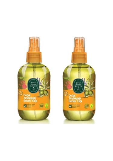 Eyüp Sabri Tuncer Doğal Zeytinyağlı Bebek Yağı 280 Ml X 2 Adet