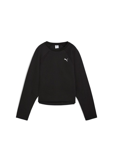 Puma Evostrıpe Relaxed Short C Siyah Kadın Sweatshirt 000000000102266247 Siyah
