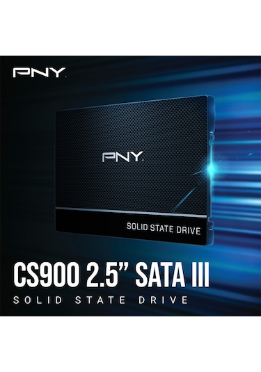 Pny Cs900 250gb 535/500mb/s 2,5" Sata3 Ssd Ssd7cs900-250-rb