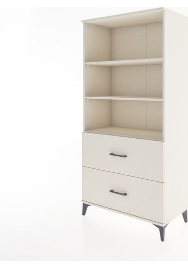 Hyperion Dolap 3 Raflı 2 Çekmeceli 88x44x182 Aytaşı-aytaşı Aytaşı