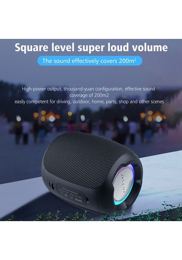 Zealot S53 20 W Taşınabilir TWS Kablosuz Hoparlör