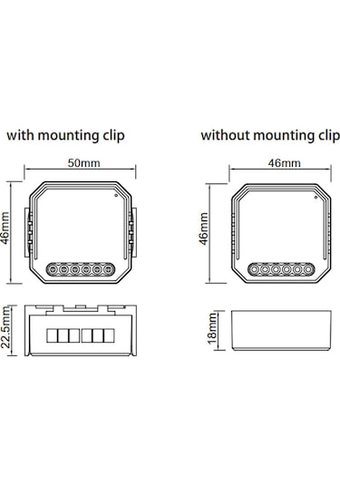 Tuya Zigbee Akıllı Perde Modülü Akıllı Ev Dıy Aracı Ev Ev Çok Fonksiyonlu Alet