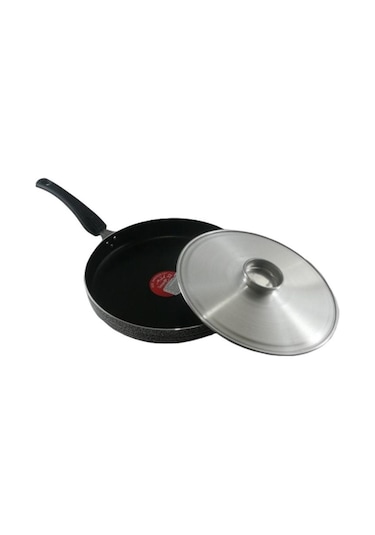 Dum Tv 32 Çift Katlı Teflon Özel Giresun Kızartma Tavası 32 Numara Siyah